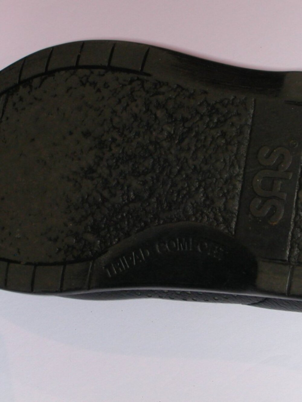SAS Black Leather Shoes • Men’s 9.5 Wide - Picture 5 of 5